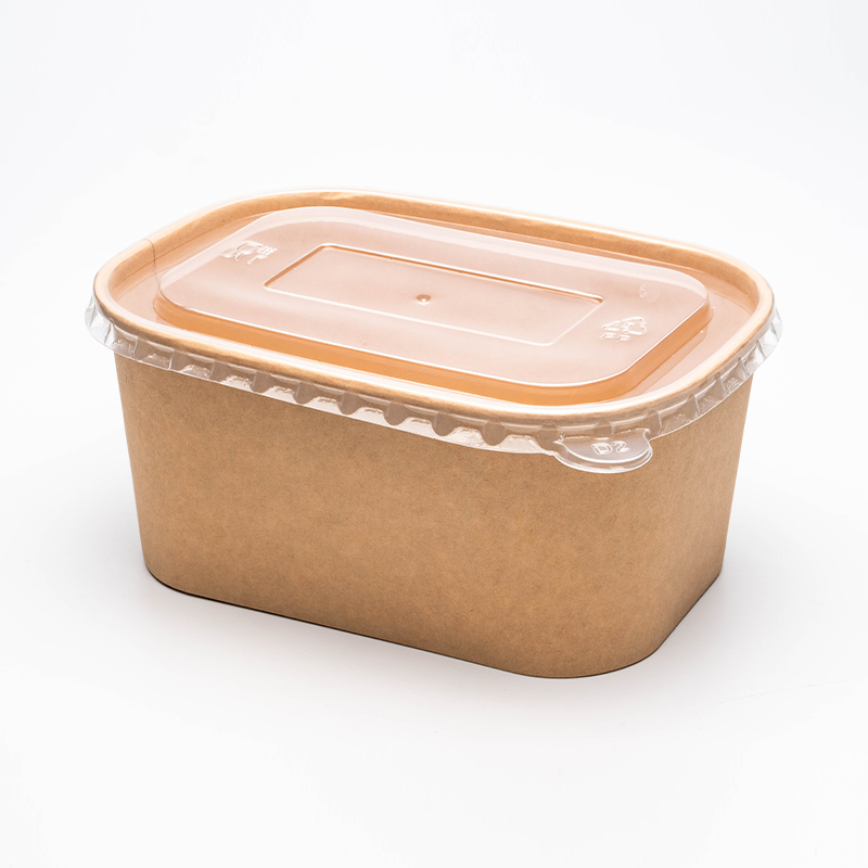 Bát giấy hình chữ nhật và hình vuông