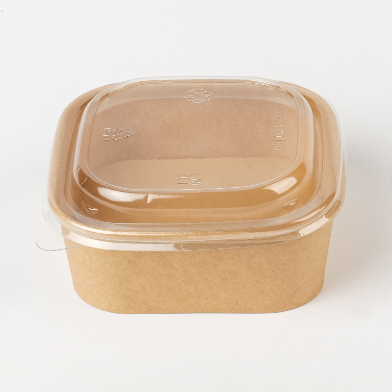 Bát giấy hình chữ nhật và hình vuông