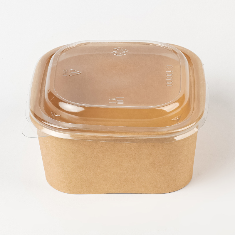 Bát giấy hình chữ nhật và hình vuông