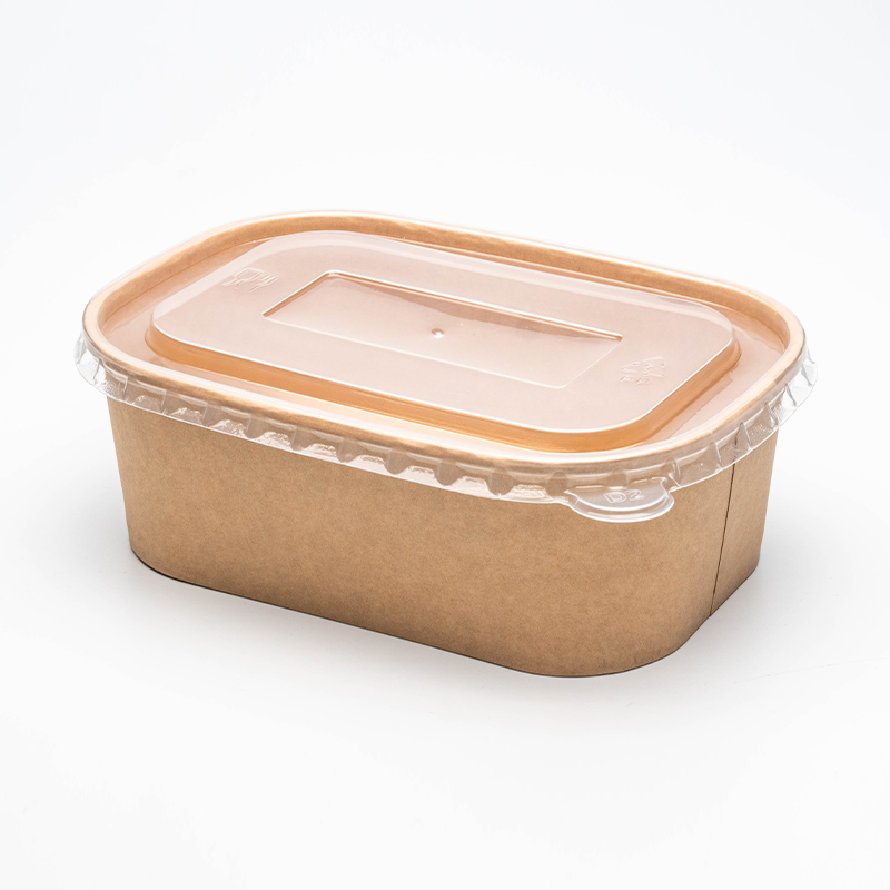 Bát giấy hình chữ nhật và hình vuông