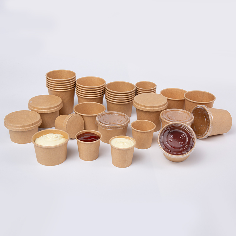 Cốc giấy nước sốt